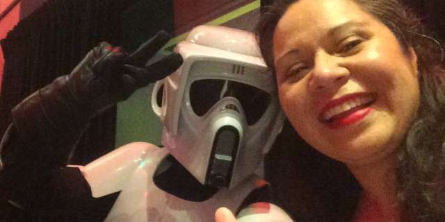 Scout trooper Cen and me